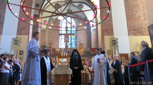 Λείψανα του Τιμίου Σταυρού και του Αγίου ..  Η Μαρία η Μαγδαληνή Ορθόδοξη Εκκλησία στο Wroclaw