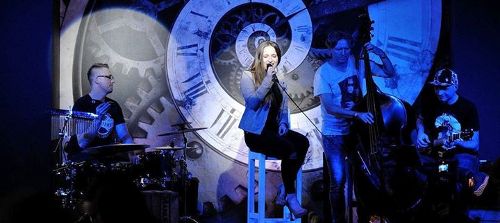 Alicja Sękowska w klubie Vertigo