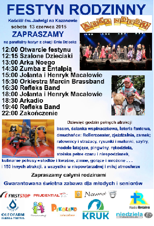 Festyn rodzinny na Kozanowie