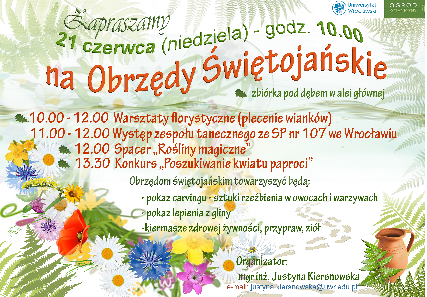 Obrzędy świętojańskie w Ogrodnie Botanicznym