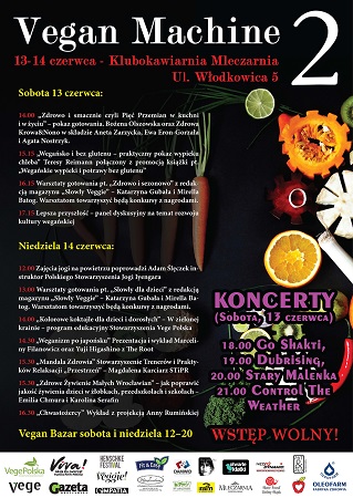 Festiwal Kuchni Vegańskiej Vegan Machine