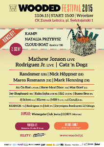 Wooded Festival 2015 w CK Zamek Leśnica