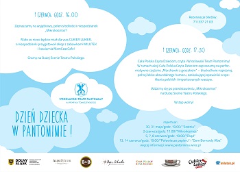 Dzień Dziecka w Teatrze Pantomimy