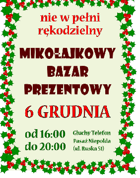 Mikołajkowy Bazar Prezentowy