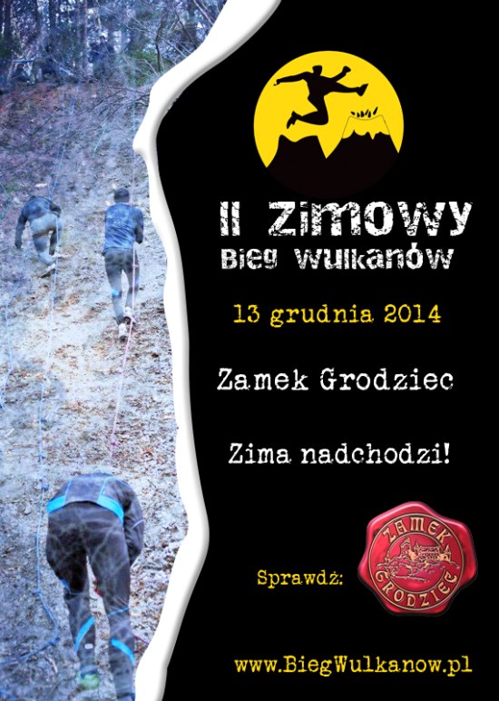 II Zimowy Bieg Wulkanów w Złotoryi