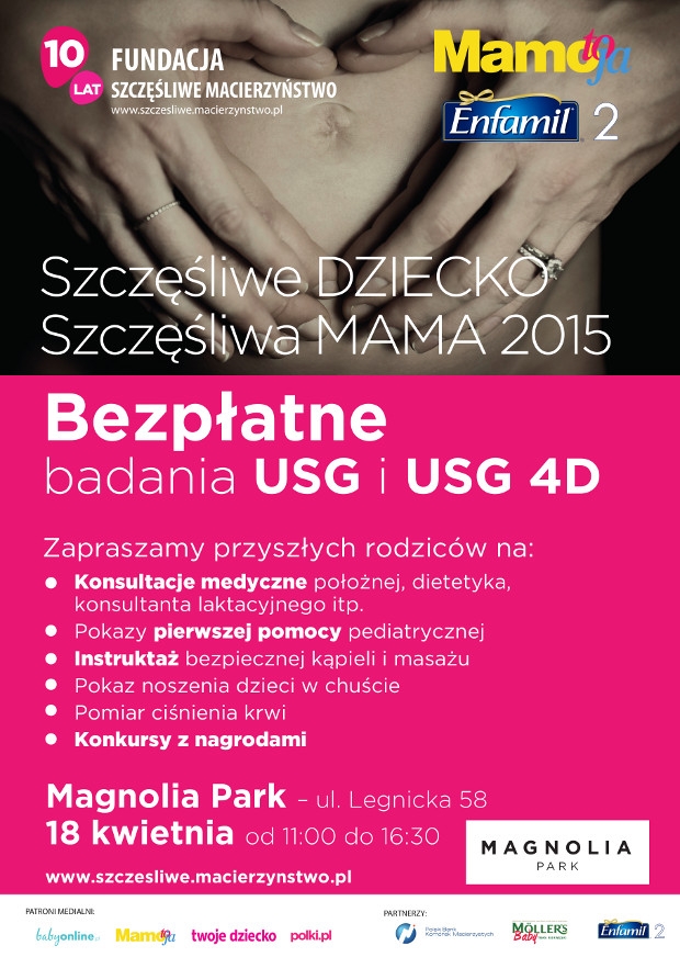 Darmowe badanie USG 4D dla przyszłych mam w Magnolia Park