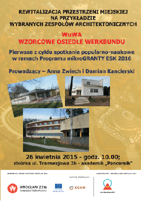 WuWA – WZORCOWE OSIEDLE WERKBUNDU