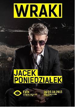 Jacek Poniedziałek w spektaklu Wraki