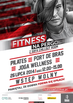 Fitness na pergoli