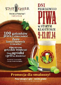 Dni Prawdziwego Piwa w Starym Klasztorze