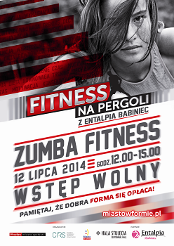 Fitness na pergoli - dzis zumba