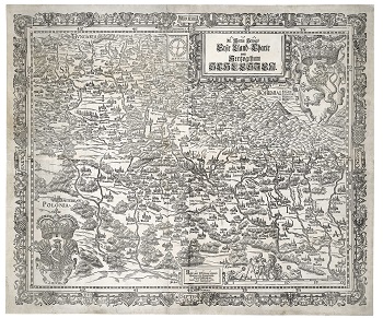 Mapa Śląska Martina Helwiga w kartografii śląskiej (1561-1889) w Pałacu Królewskim