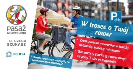 Akcja znakowania rowerów