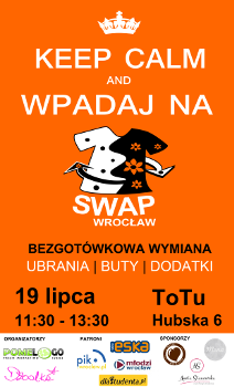 Bezgotówkowa wymiana ubrań - Wakacyjny SWAP Lipcowy