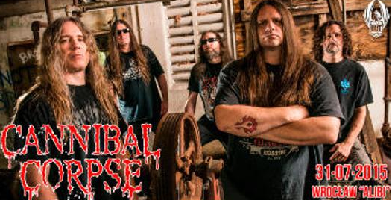 Cannibal Corpse + support w Alibi