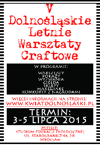 5 Dolnośląskie Letnie Warsztaty Craftowe