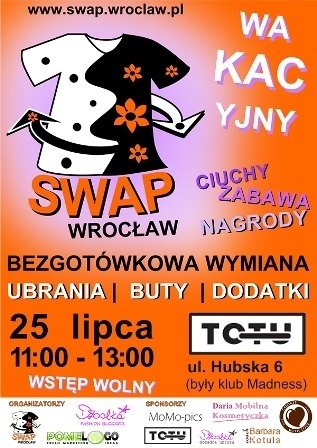 Bezgotówkowa wymiana ubrań SWAP Wrocław
