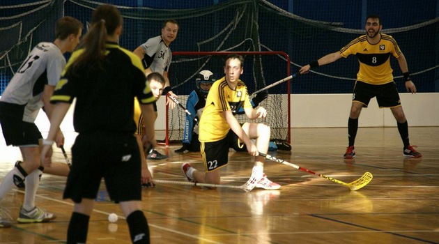Mecze ekstraligi unihokeja - AKS Politechnika Wrocławska - Olimpia Łochów
