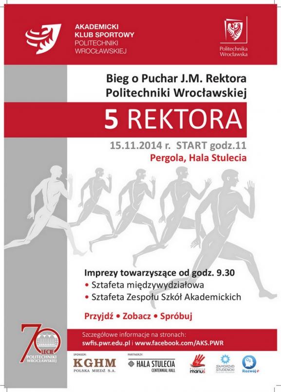 Bieg o Puchar rektora Politechniki Wrocławskiej