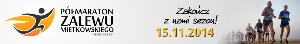 1. Półmaraton Zalewu Mietkowskiego