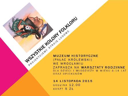 Wszystkie kolory folkloru – warsztaty rodzinne w Muzeum Miejskim