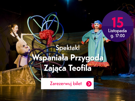 Wspaniała przygoda zająca Teofila – spektakl dla dzieci