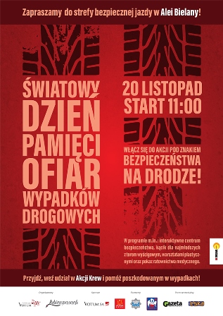 Strefa Bezpiecznej Jazdy w ramach Dnia Pamięci Ofiar Wypadków Drogowych