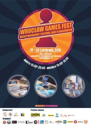 VI Międzynarodowy Festiwal Gier Planszowych – Wrocław Games Fest 2016