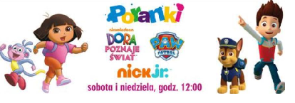 Poranki w Multikinie: Dora Poznaje Świat i Psi Patrol