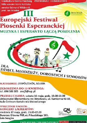 III Europejski Festiwal Piosenki Esperanckiej