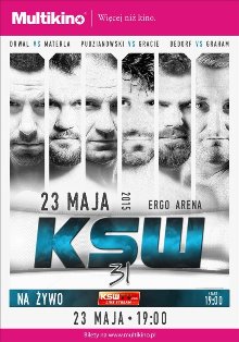 KSW 31 – transmisja gali KSW w Multikinie