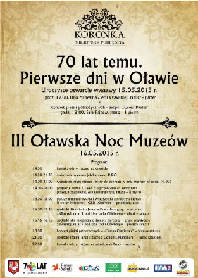 III Oławska Noc Muzeów