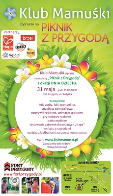 Piknik z Przygodą w Forcie Przygody. Świętujemy Dzień Dziecka