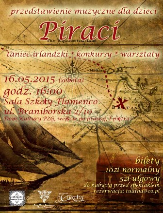 Piraci - przedstawienie muzyczne dla dzieci
