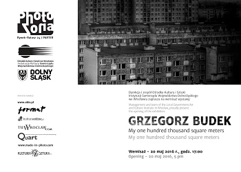 Wernisaż wystawy Grzegorz Budek Galeria PHOTOZONA