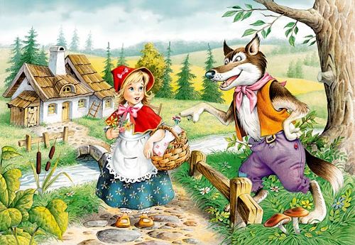 Spektakl kukiełkowy „Czerwony Kapturek”