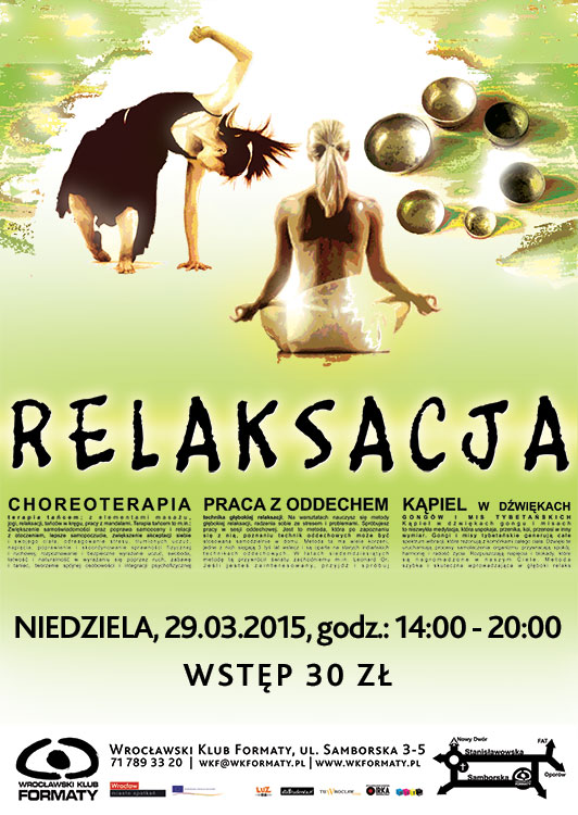 Relaksacja: warsztaty i koncert relaksacyjny
