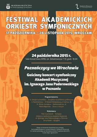 Festiwal Akademickich Orkiestr Symfonicznych – Poznańczycy we Wrocławiu