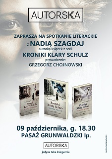 Spotkanie z Nadią Szagdaj w „Autorskiej”