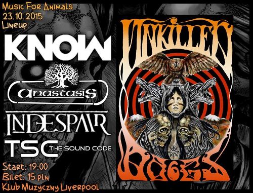 Unkilled Dogs 6 – koncert charytatywny w klubie Liverpool