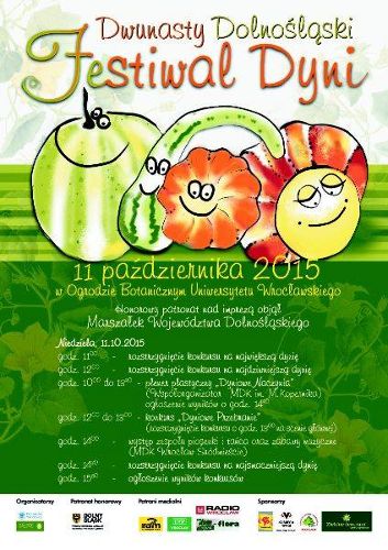 XII Dolnośląski Festiwal Dyni w Ogrodzie Botanicznym