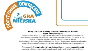 Rodzinna gra miejska „Pozytywnie Odkręceni”