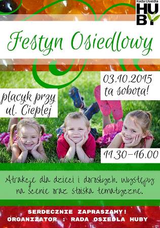 Festyn osiedlowy na osiedlu Huby