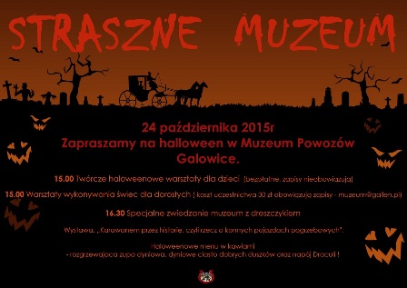 Straszne Muzeum – wystawa powozów i warsztaty dla dzieci