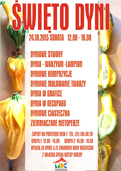Święto Dyni w MDK Fabryczna