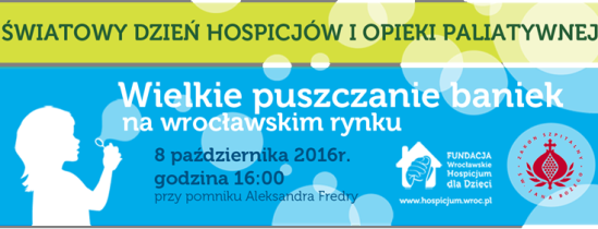 Wielkie Tchnienie Życia w Światowy Dzień Hospicjów