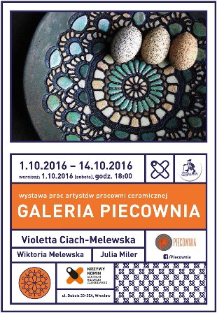 Wernisaż wystawy ceramiki w Krzywym Kominie