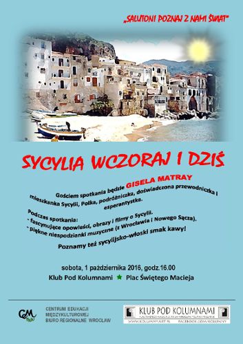 Sycylia wczoraj i dziś - wieczór włoski