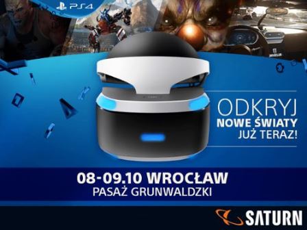 Playstation VR Roadshow w Pasażu Grunwaldzkim