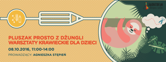 Pluszak prosto z dżungli – Warsztaty krawieckie dla dzieci
